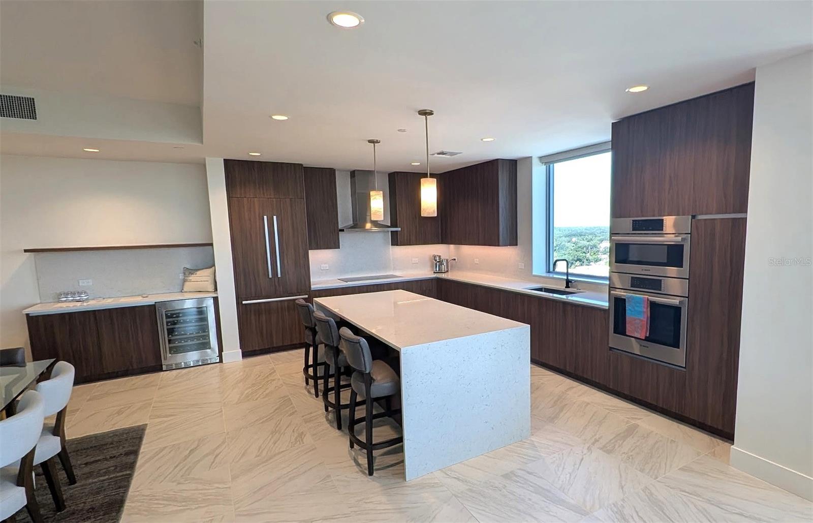 Full Walnut Upgraded Italkraft Kitchen