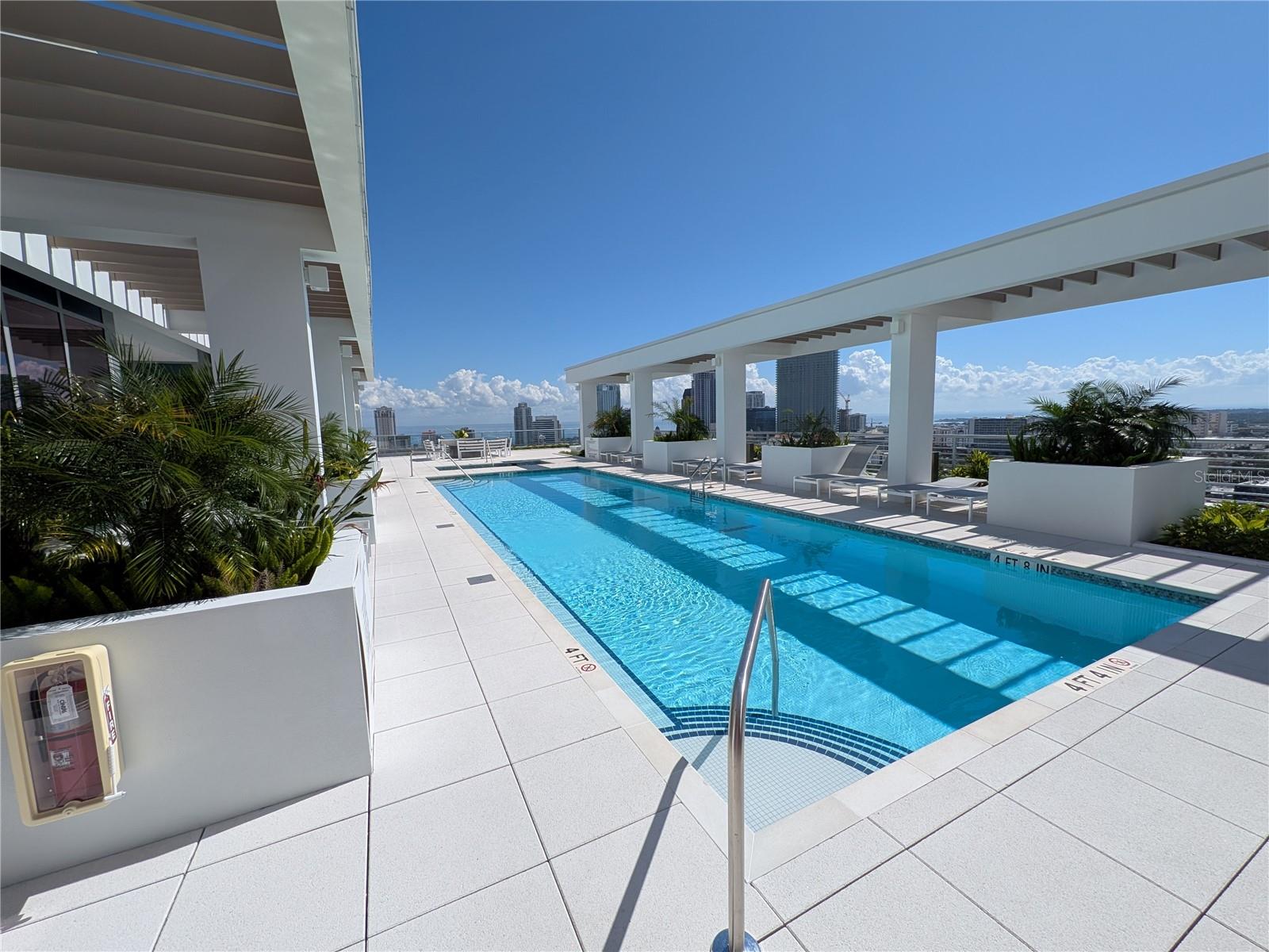 Pool on 18th Floor