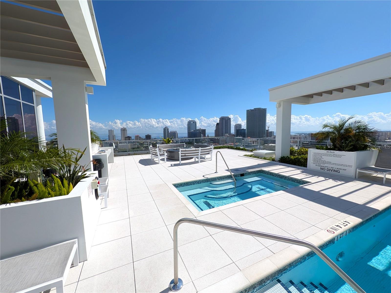 Rooftop Sauna