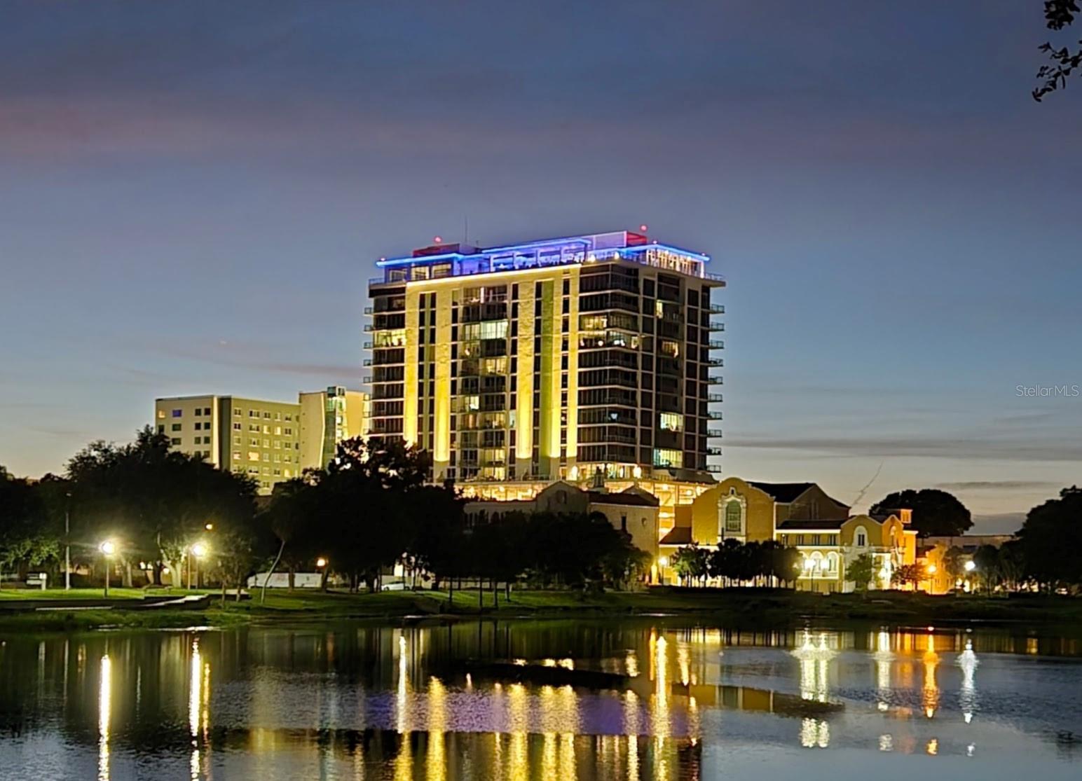 Reflection Night Time
