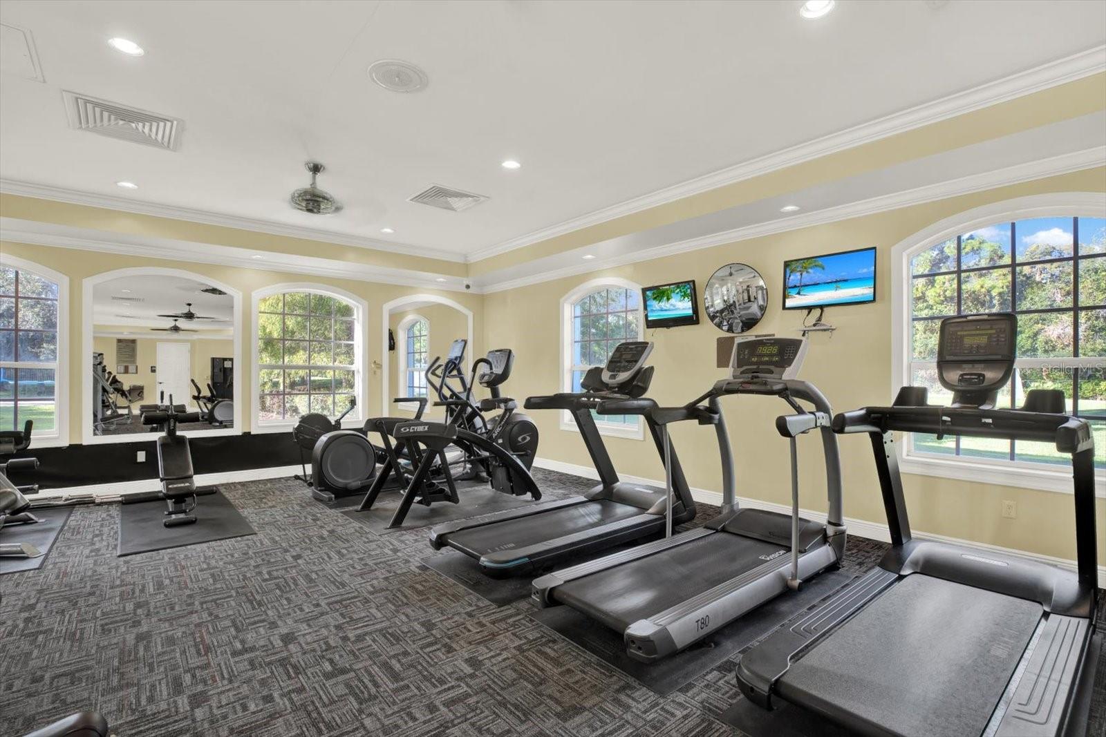 24 hour fitness center
