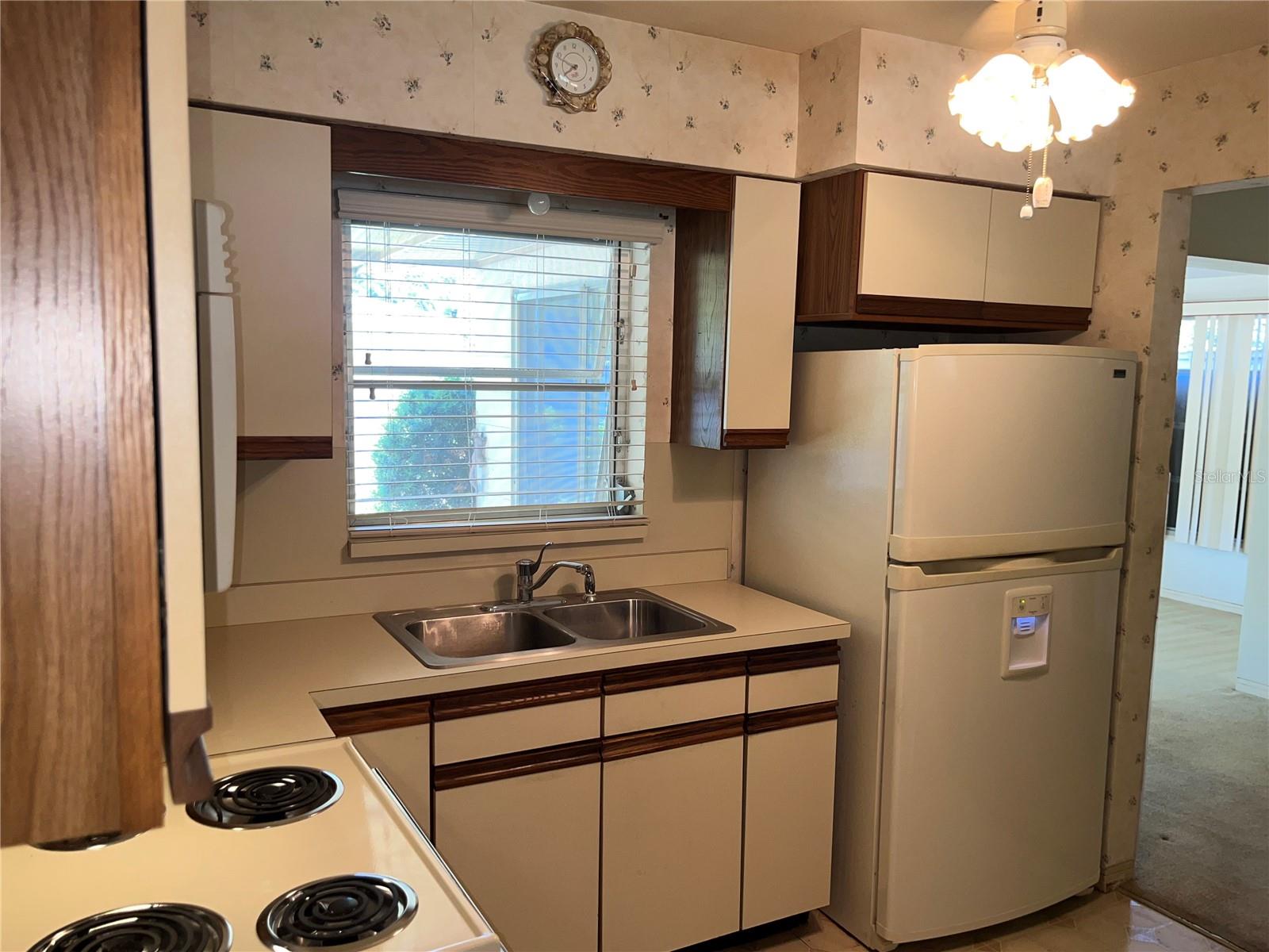 Kitchen Window to Back Porch