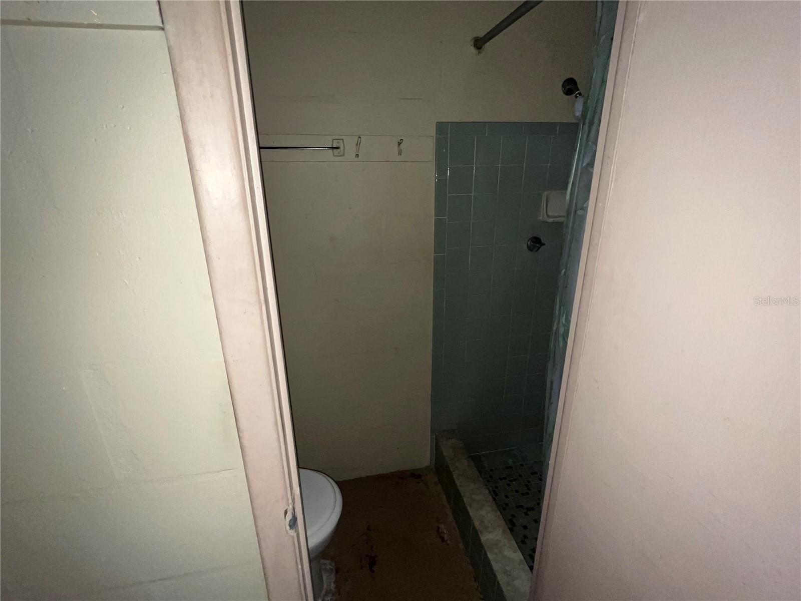 Doorway to Garage Bath