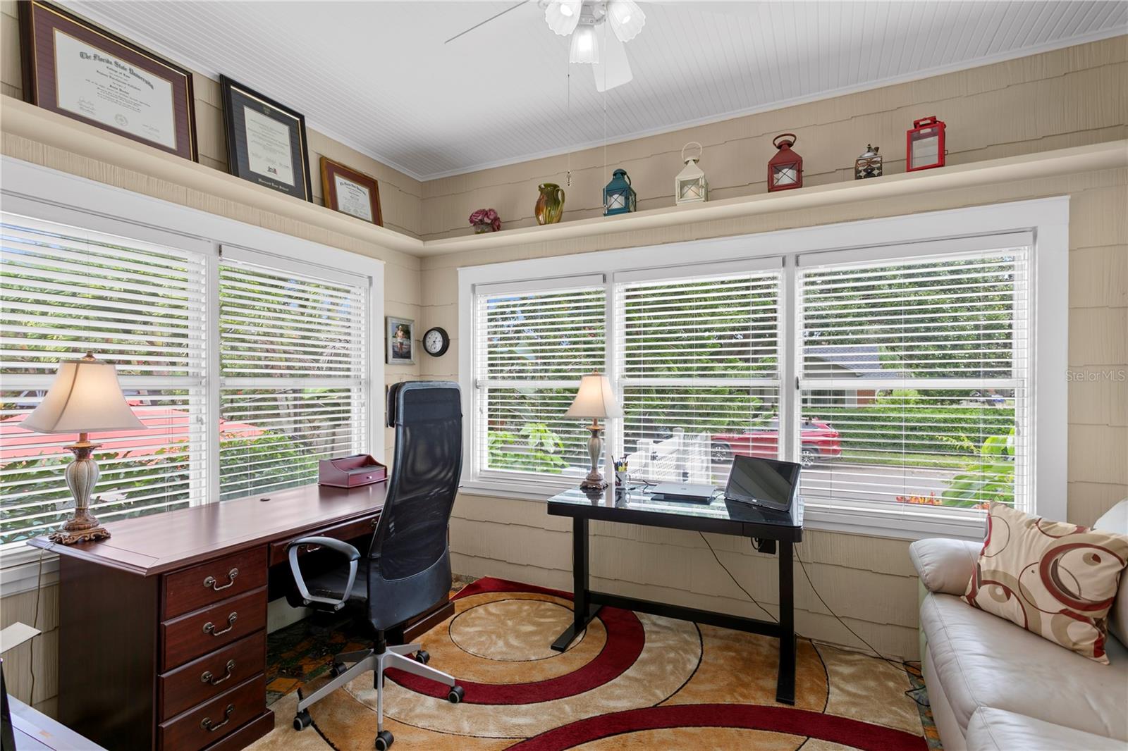 Office off of living rorom