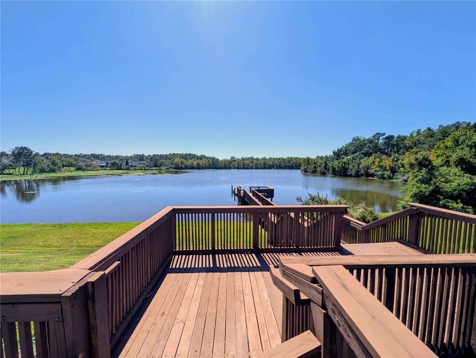 Community Fishing Pond Dock