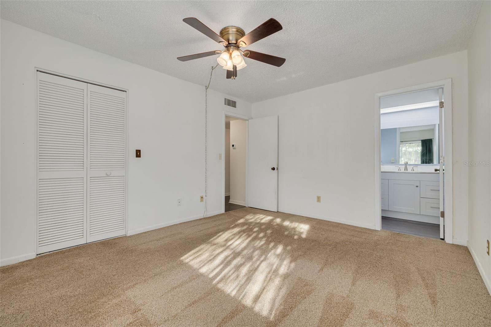 Primary Bedroom with private bathroom