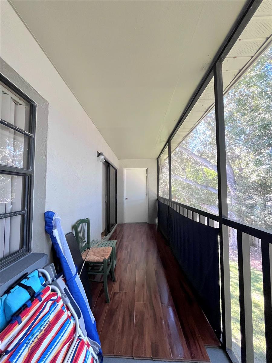 screened balcony