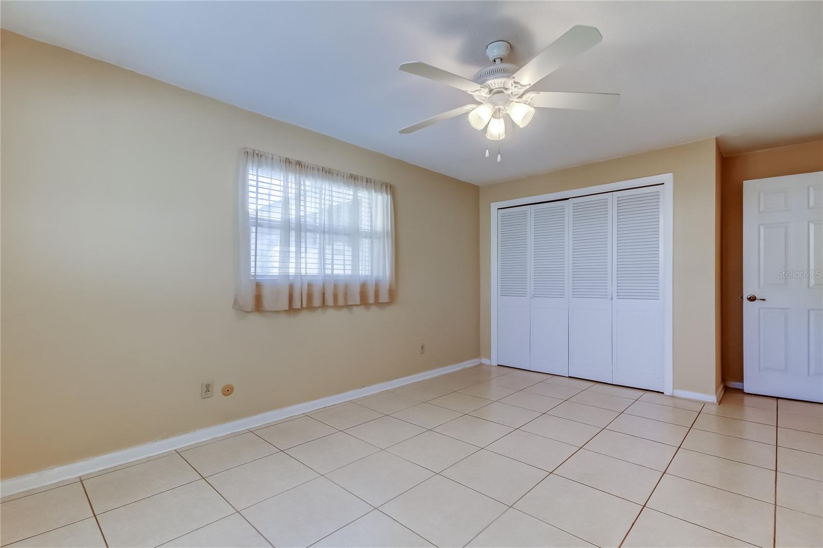 Primary Bedroom with two large closets