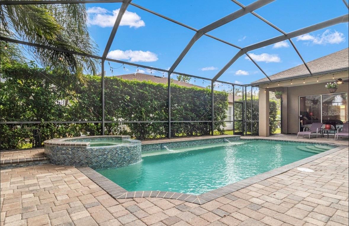 Pool and spa