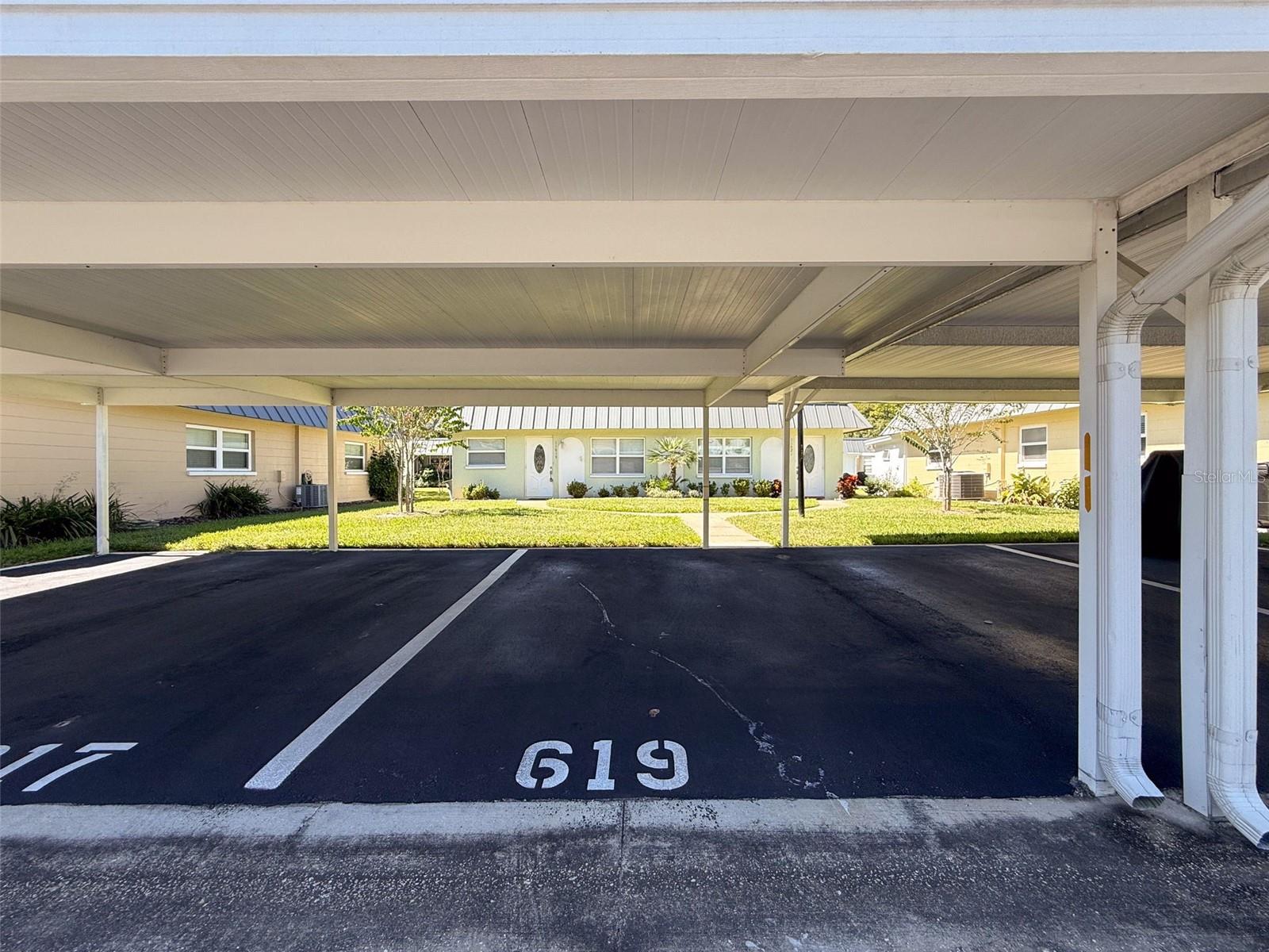covered parking