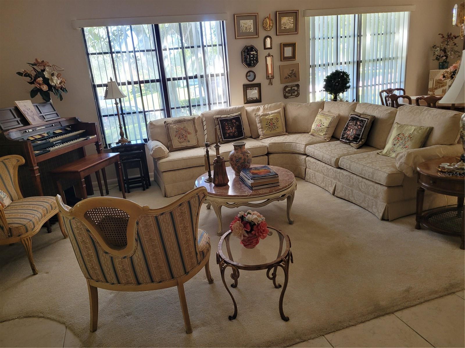 Den from the front door
