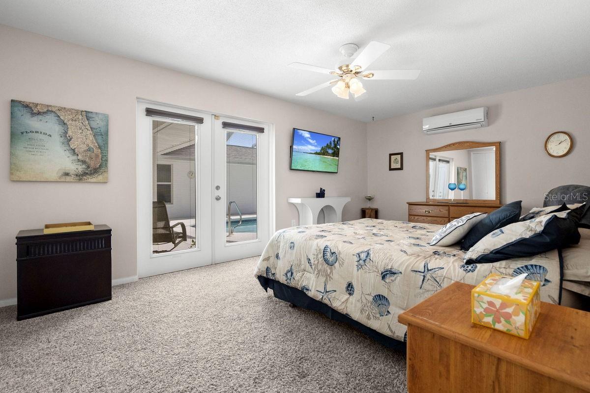 French Doors / Pool Access