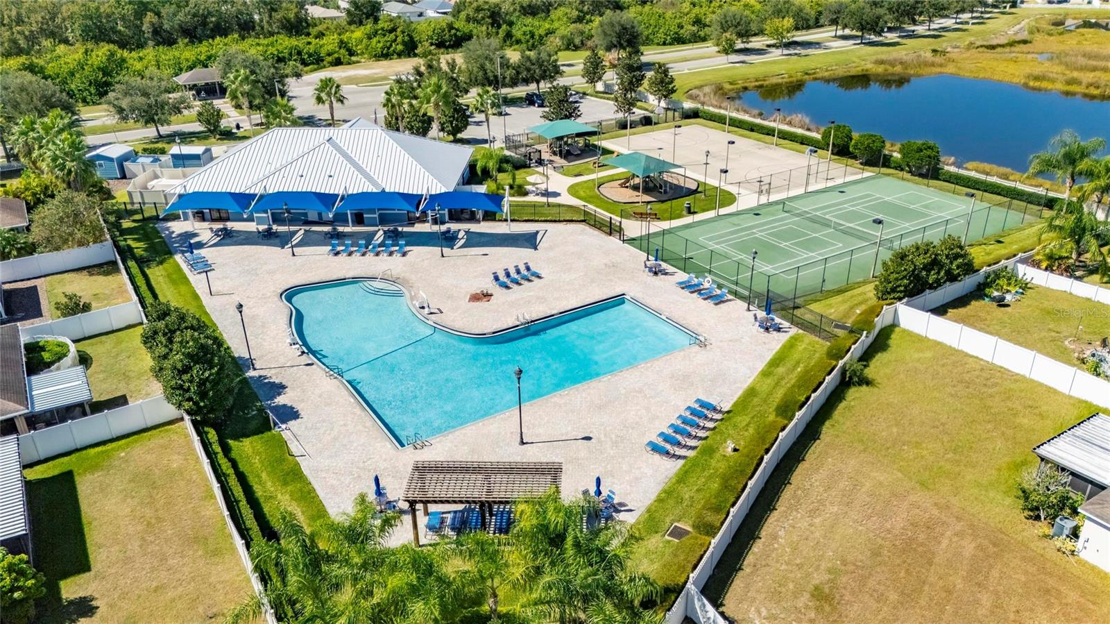 Aerial Community Amenities