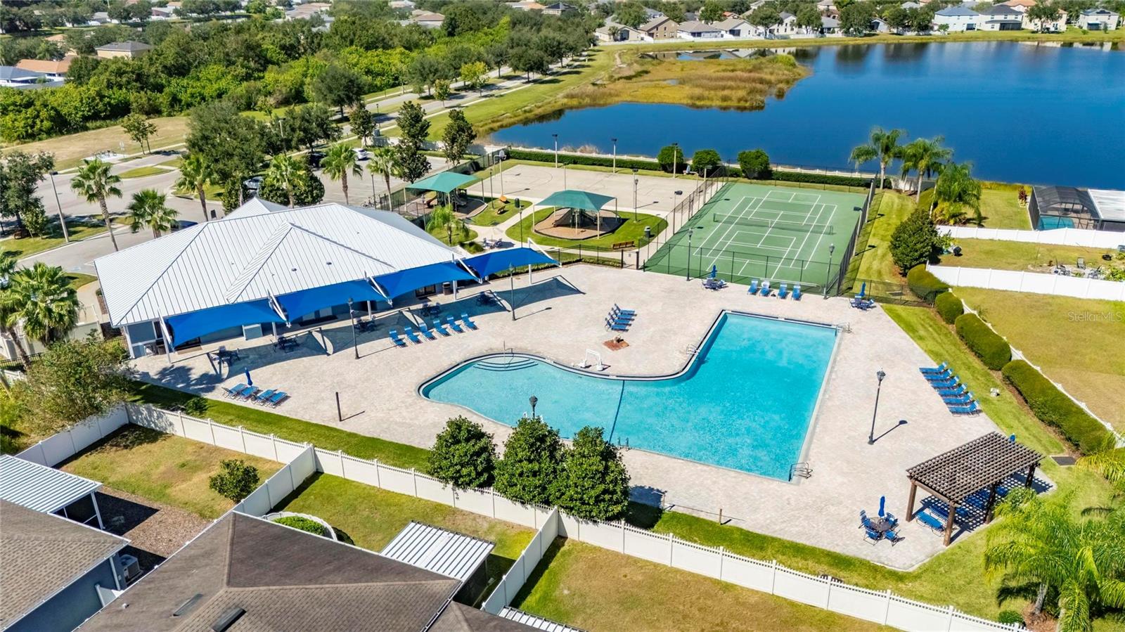 Aerial Community Amenities