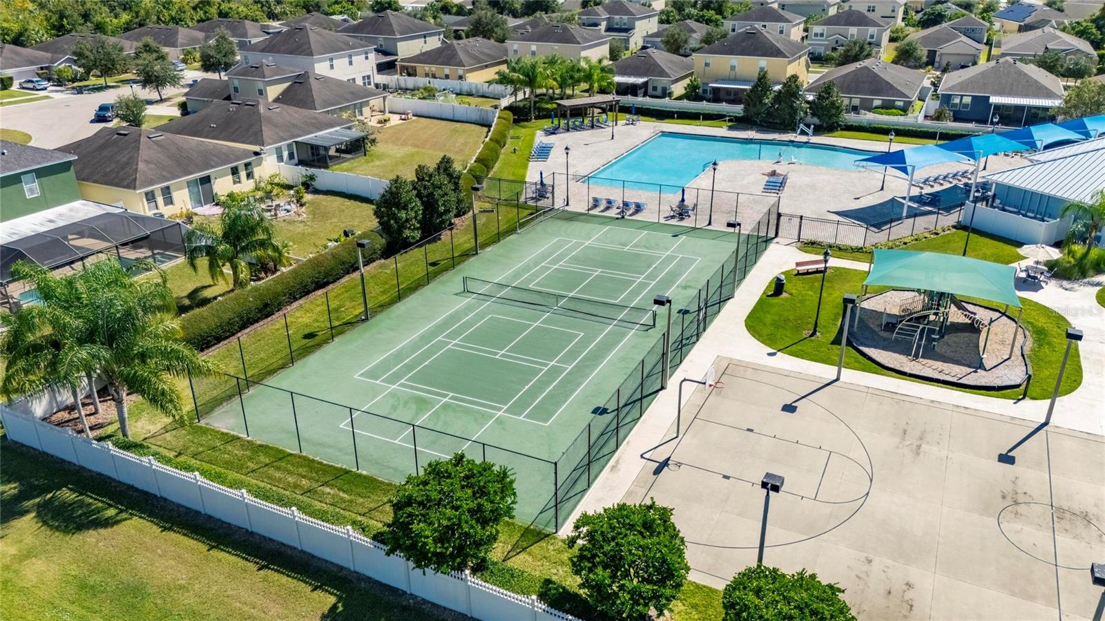 Aerial Community Amenities
