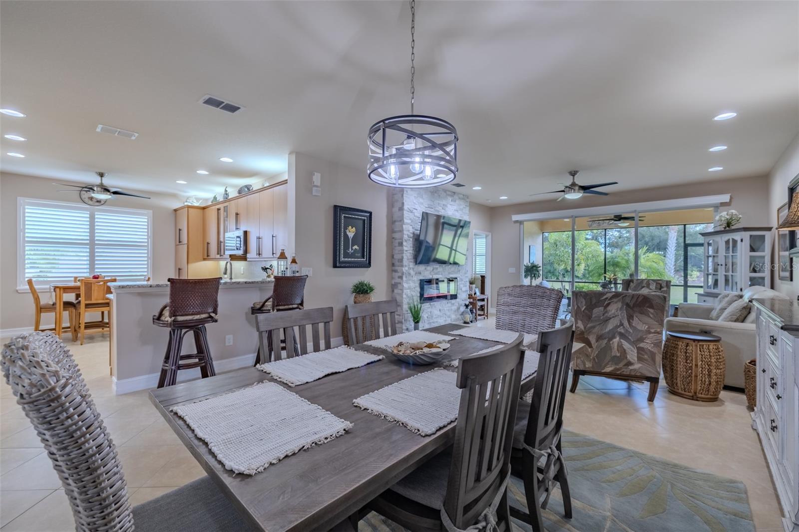 Dining Room into Great Room