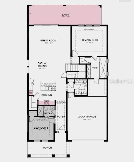 Additional Highlights include: gourmet kitchen, downstairs guest bedroom, shower at guest bathroom, covered extended lanai, outdoor kitchen rough-in, single pocket door at guest bedroom, pre-plumb for future laundry sink and additional hose bib.