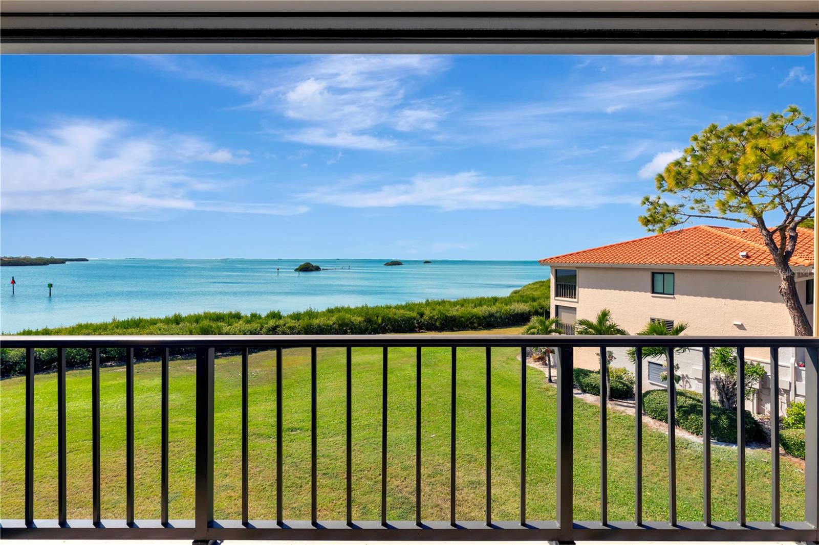 Balcony view of Gulf