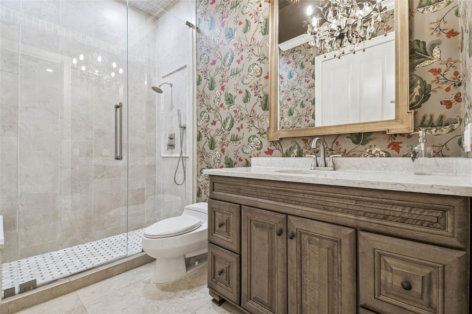 Secondary bathroom