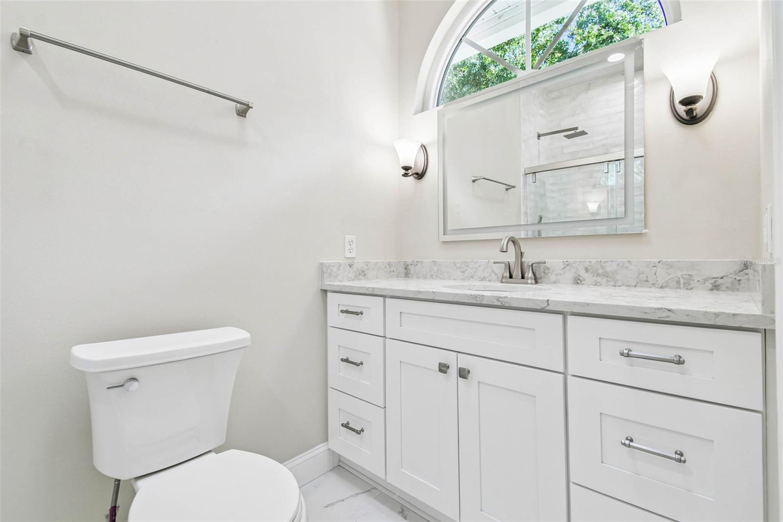 Secondary bathroom