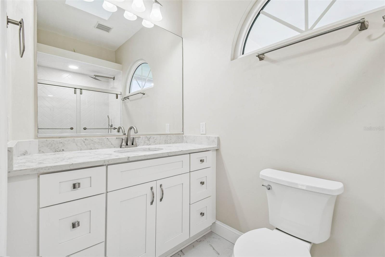 Secondary bathroom