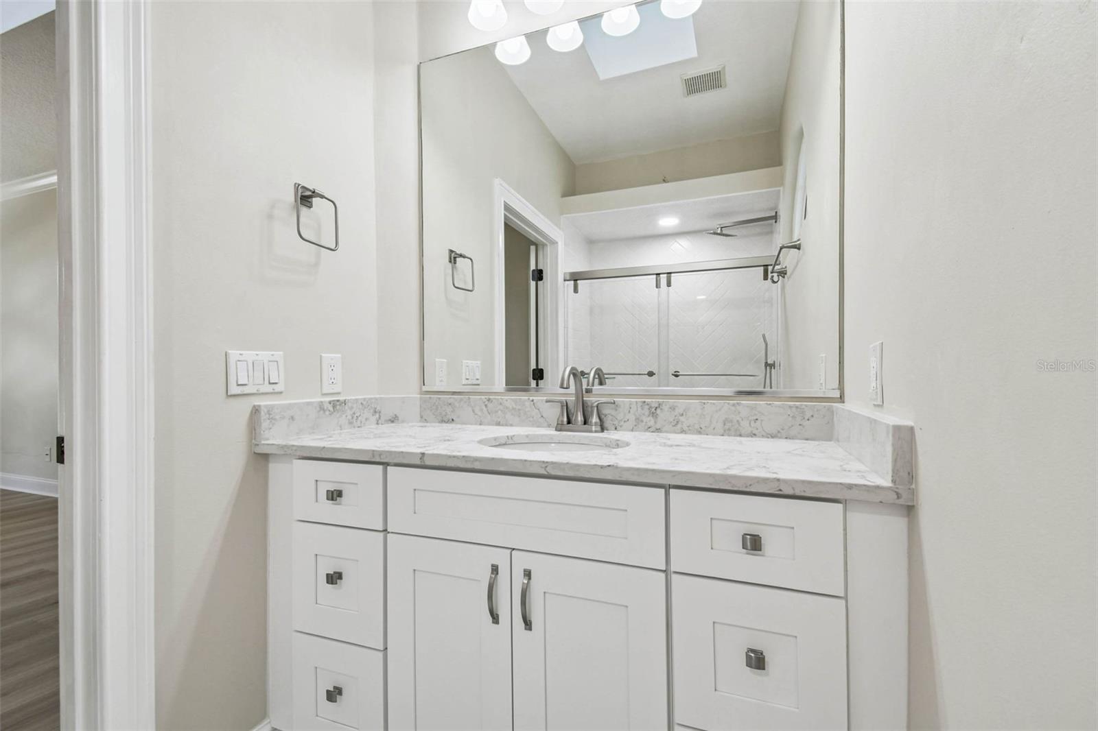 Secondary bathroom