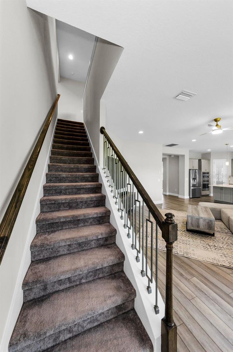 Let's go upstairs