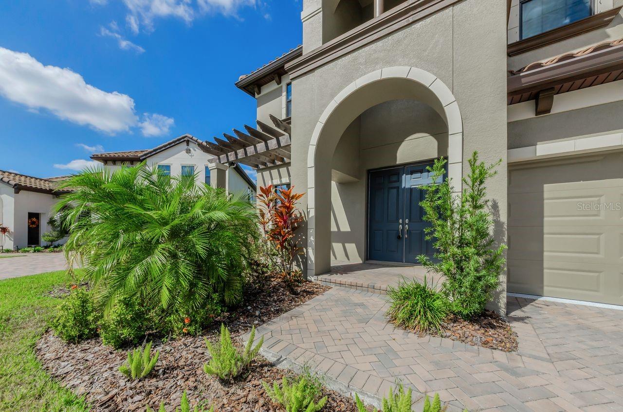 Double front door