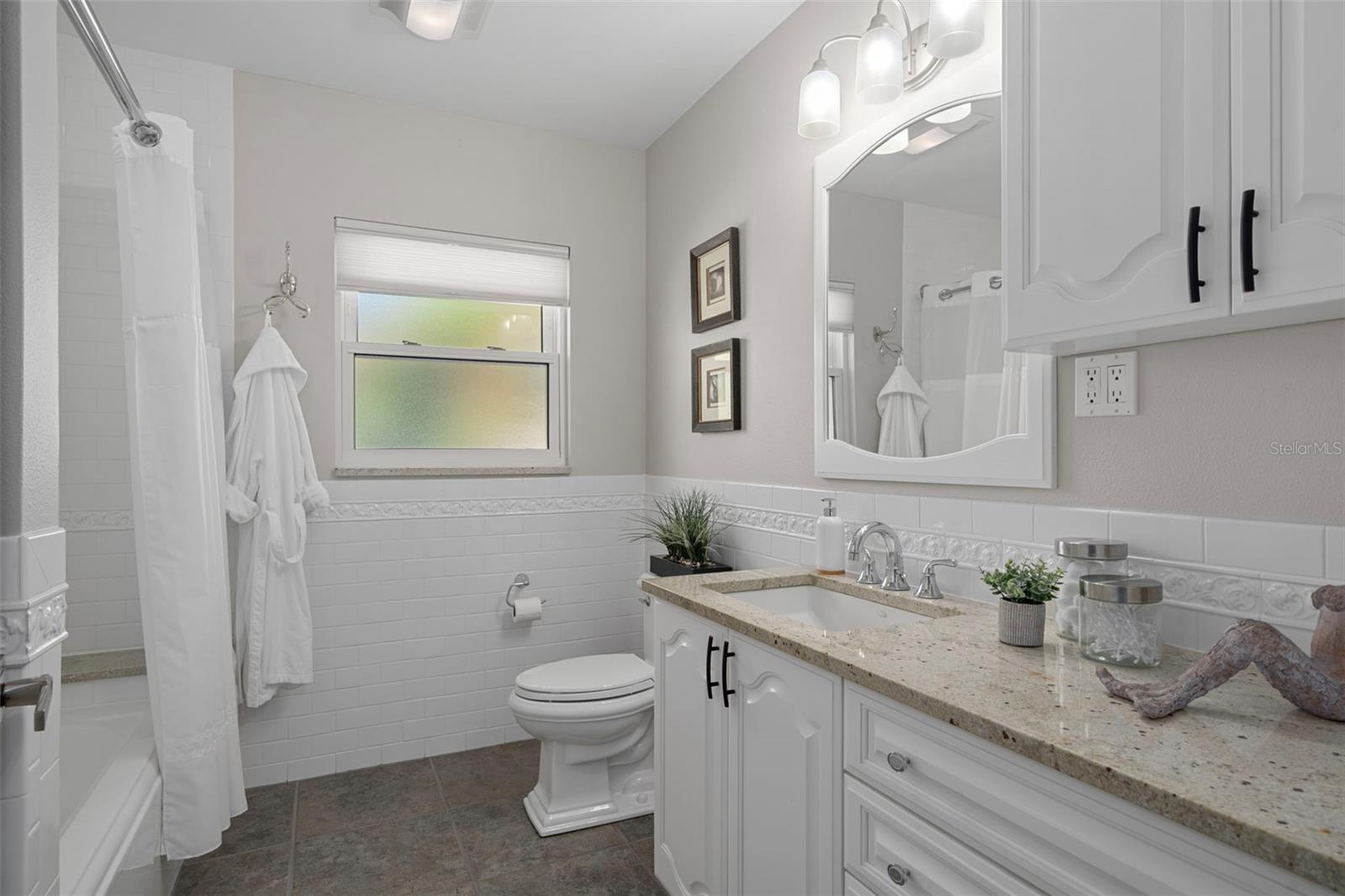 This is the second bathroom.