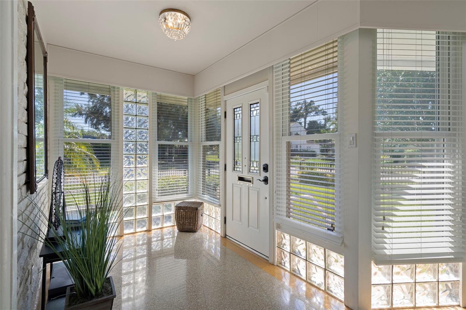 Bright and welcoming as you step inside.