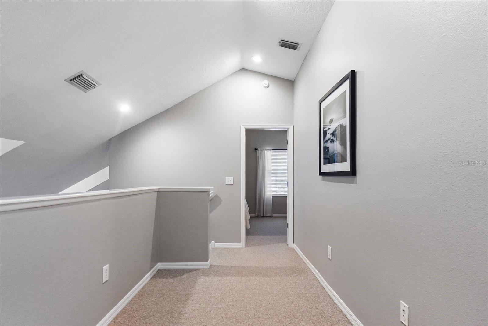Loft/office area