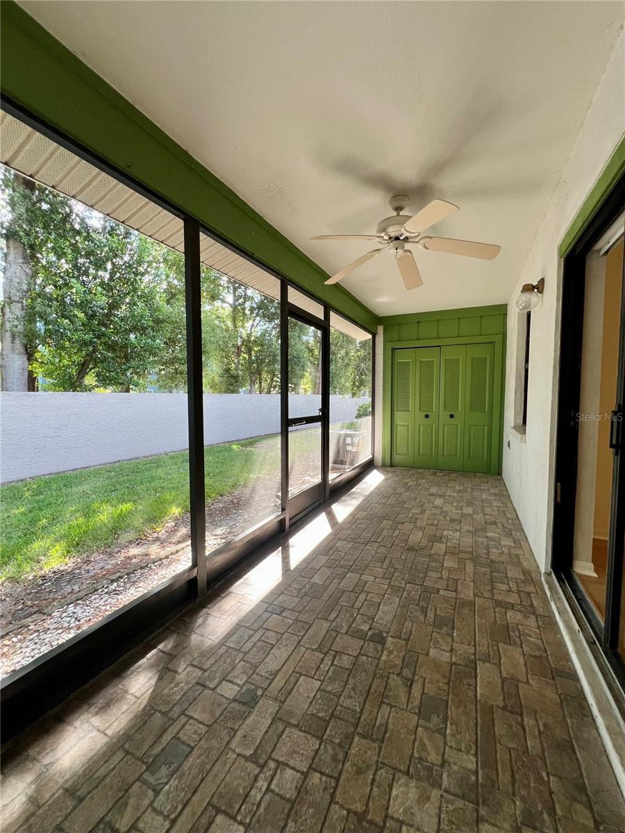 Back Screened patio