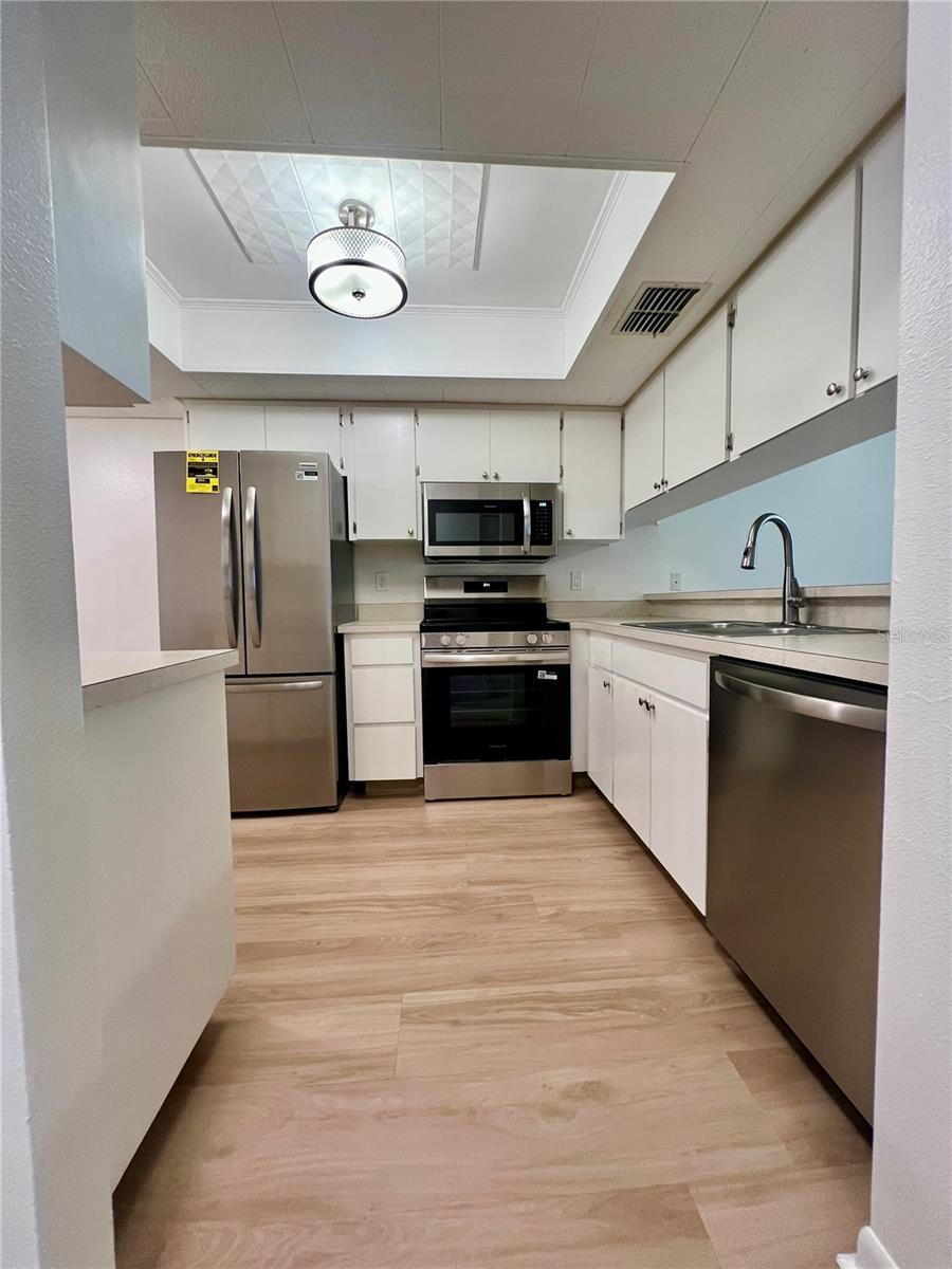 Kitchen with all new appliances