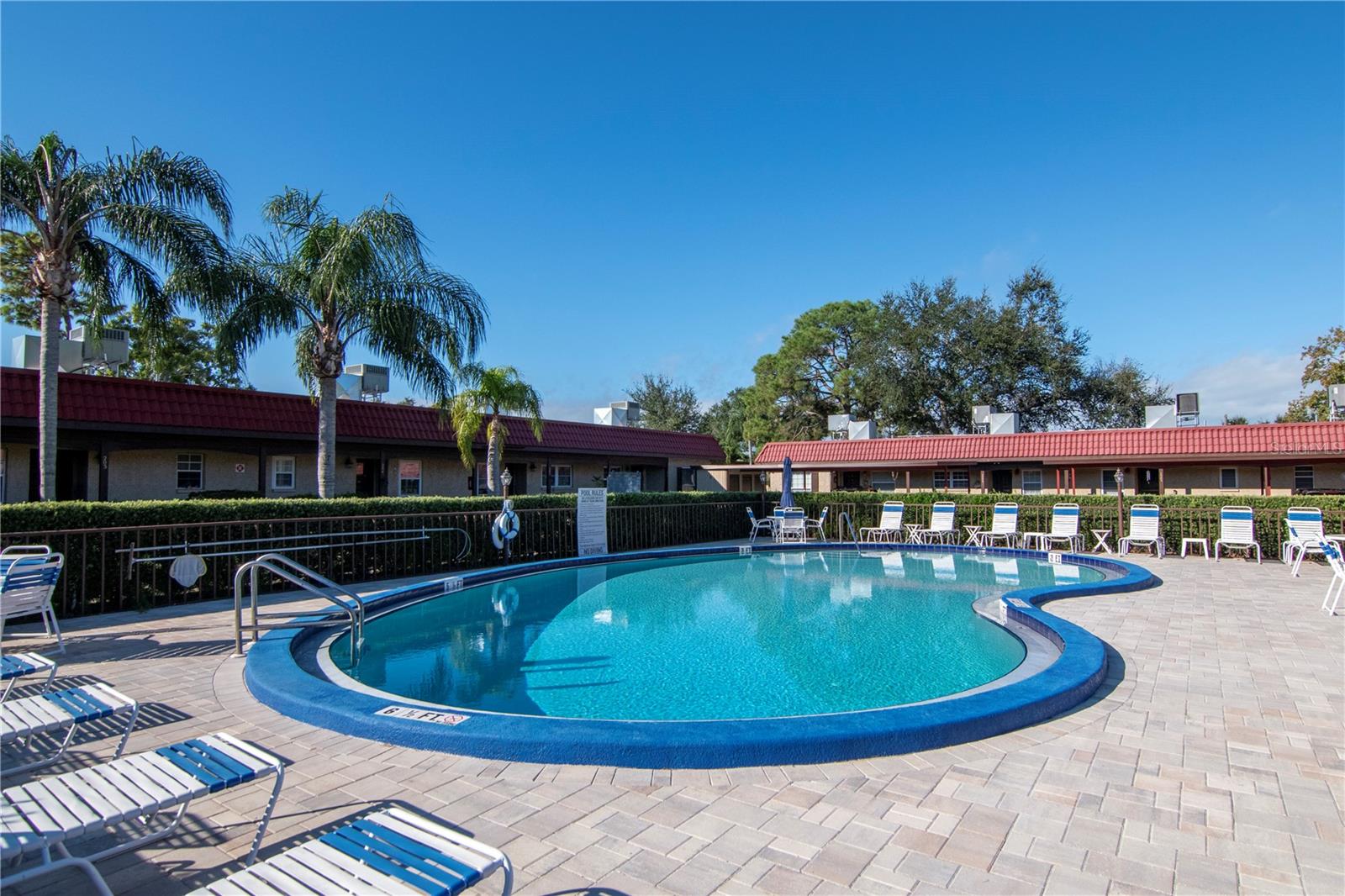 Swim year round in this lovely heated pool.
