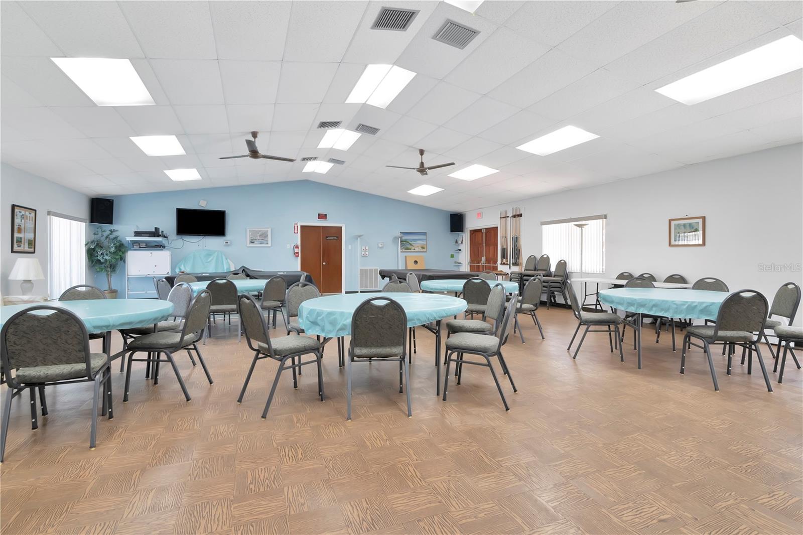 Clubhouse Gathering Spot for Food and Fun.