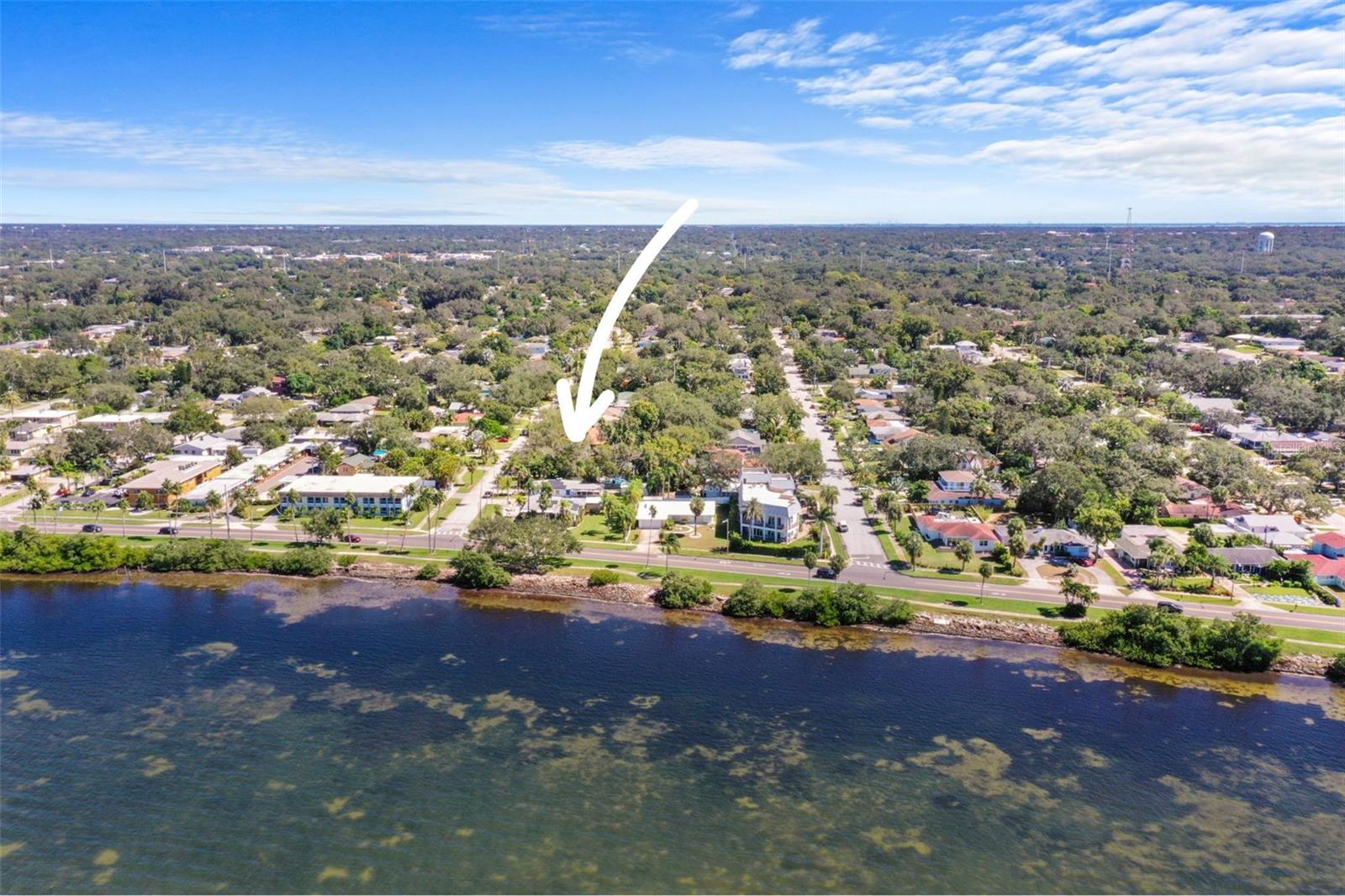 Location is prime - 1 house from Edgewater Drive and beautiful St Josephs Sound