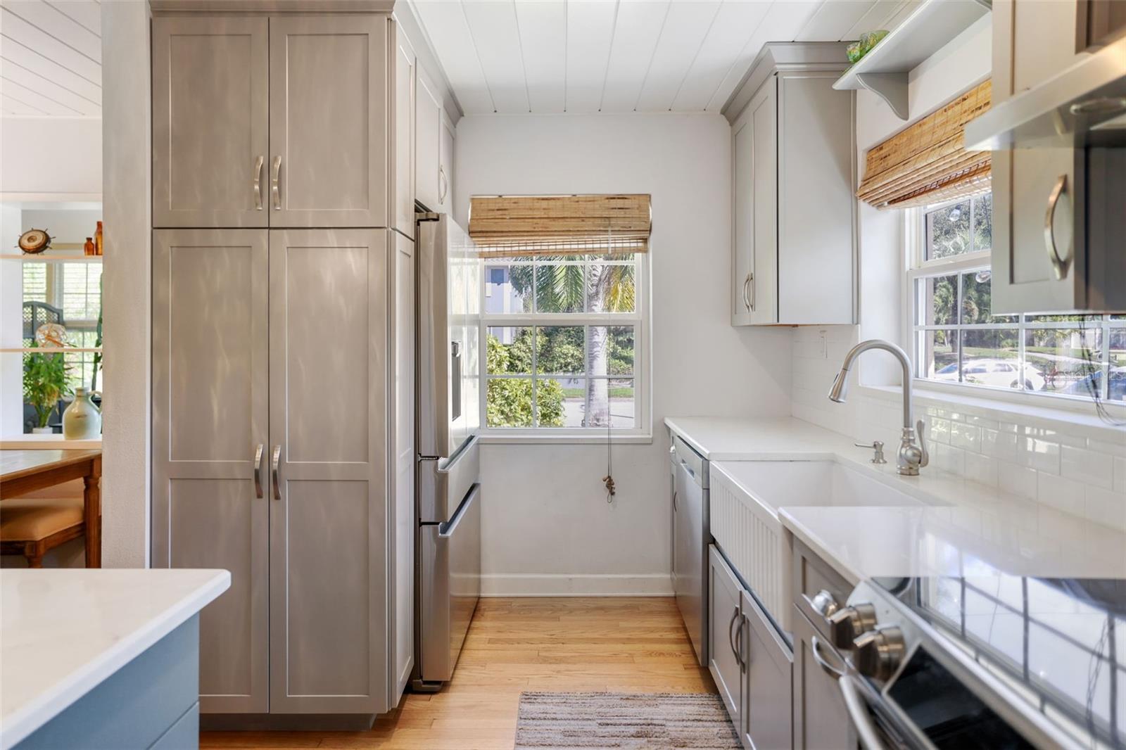 Loads of kitchen storage
