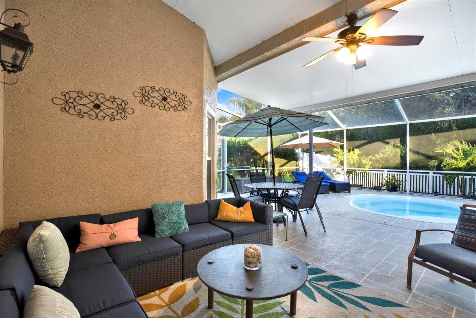 More space for entertaining and bbq's with friends and family.