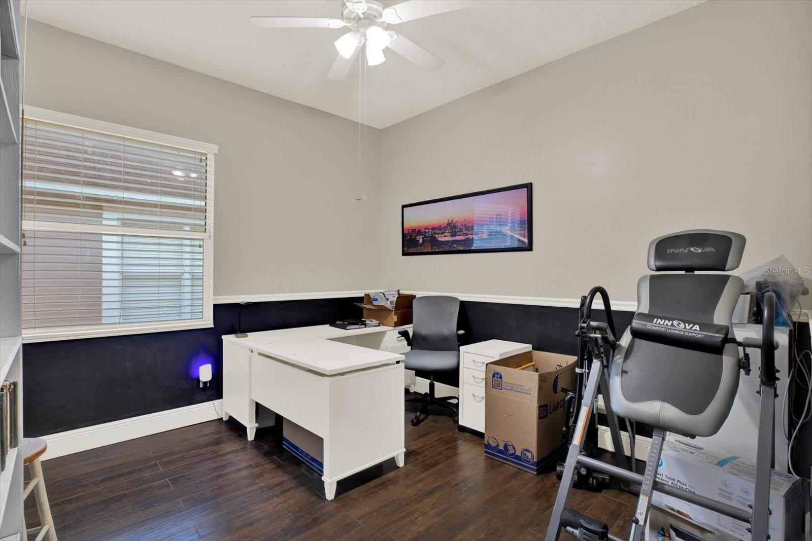 Bedroom 4 Currently Used as an Home Office