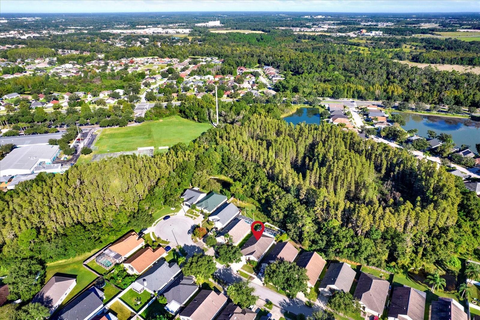 Located on a quiet, culdesac street