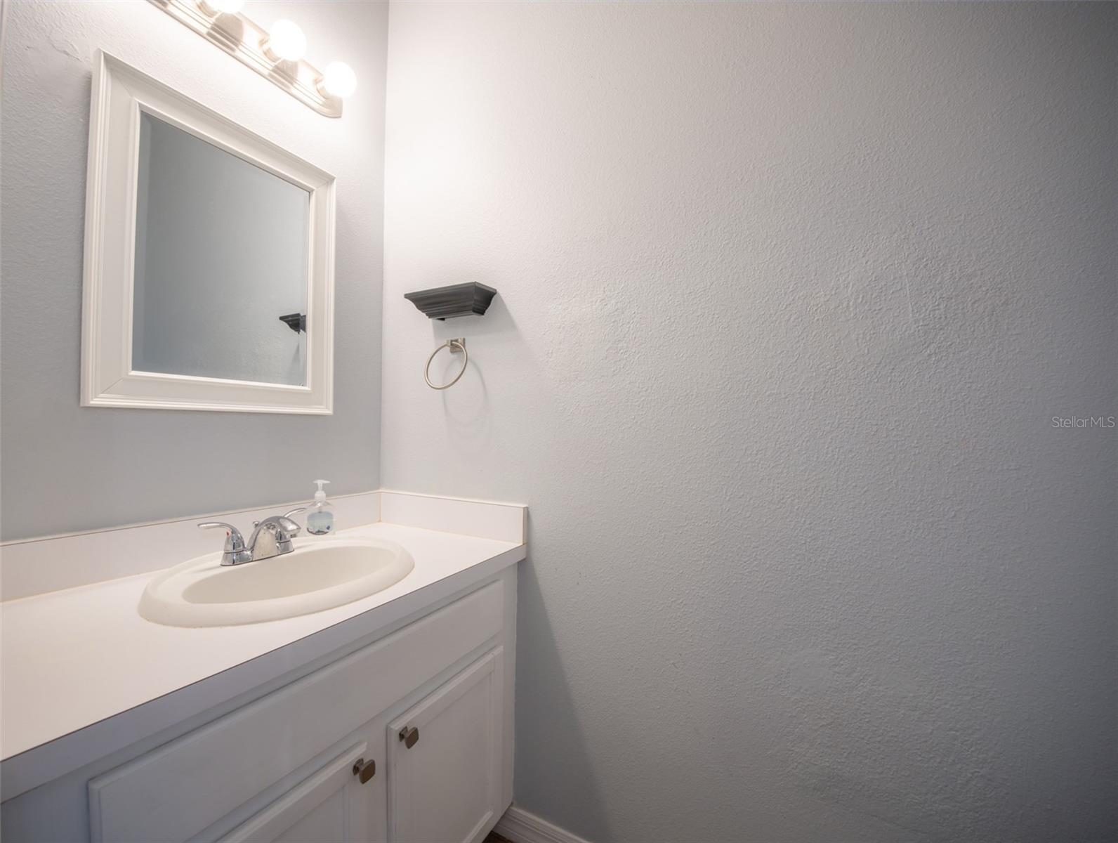Half bath downstairs