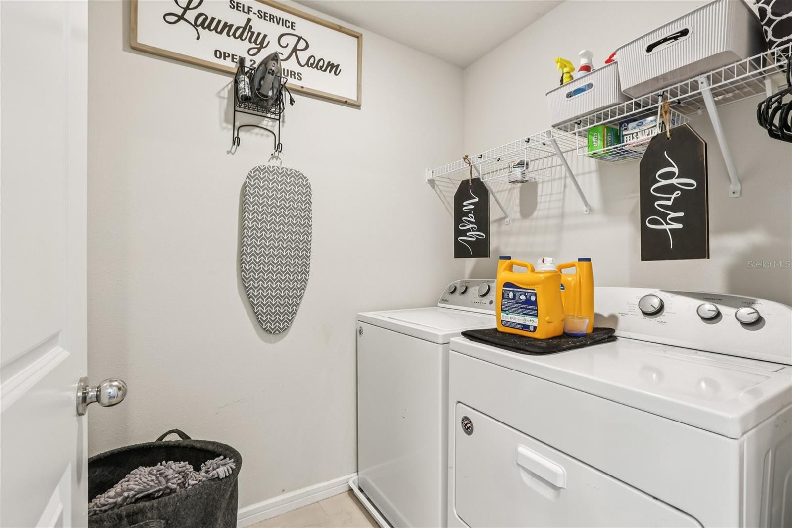 Laundry Conveniently Located near Bedrooms!