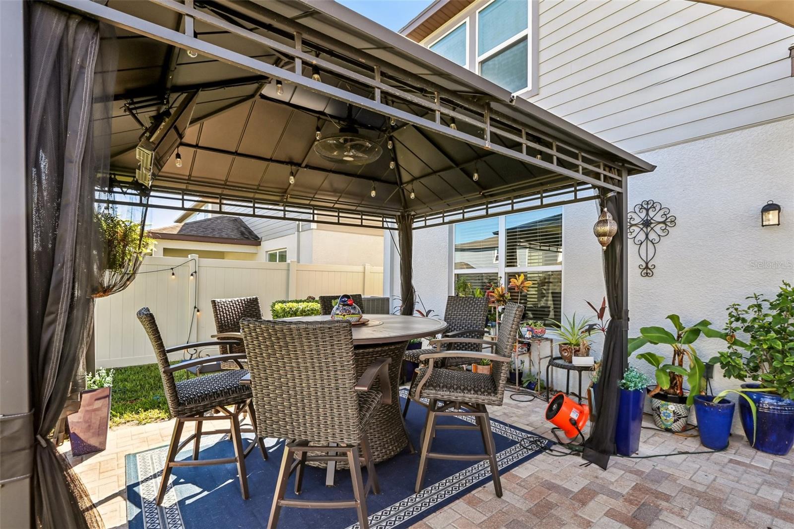 Brick Paver Patio!