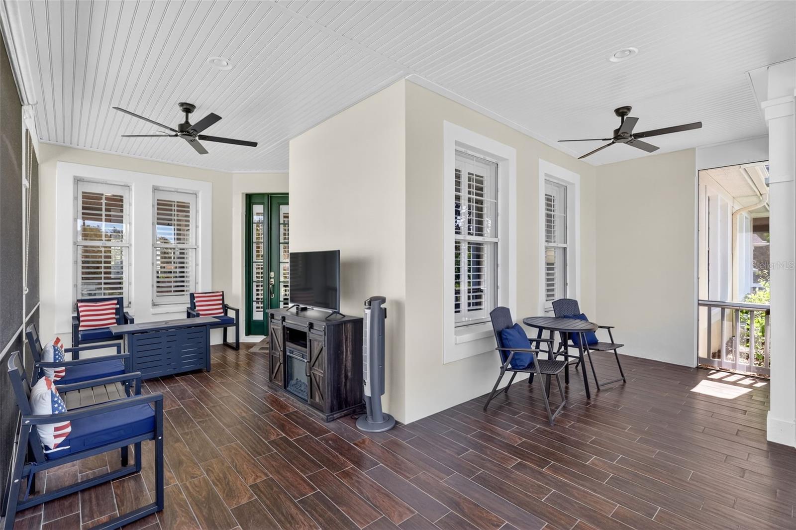 Large Front Covered Patio