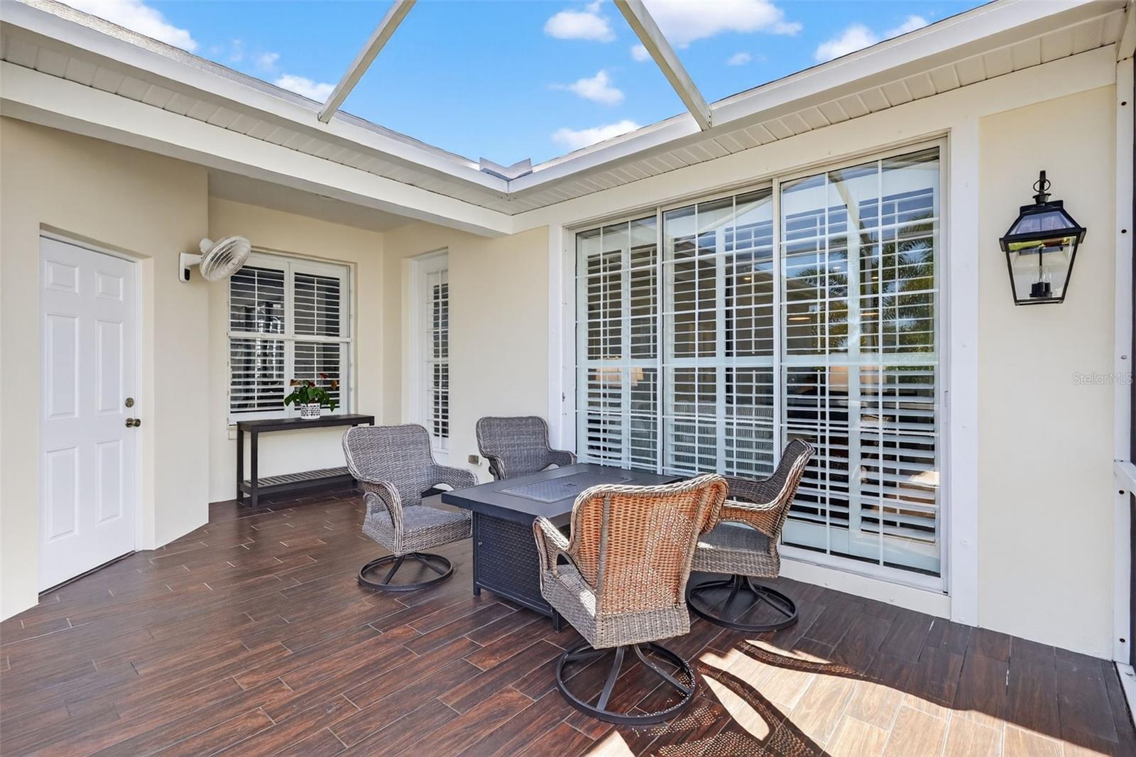 Back Screened Patio