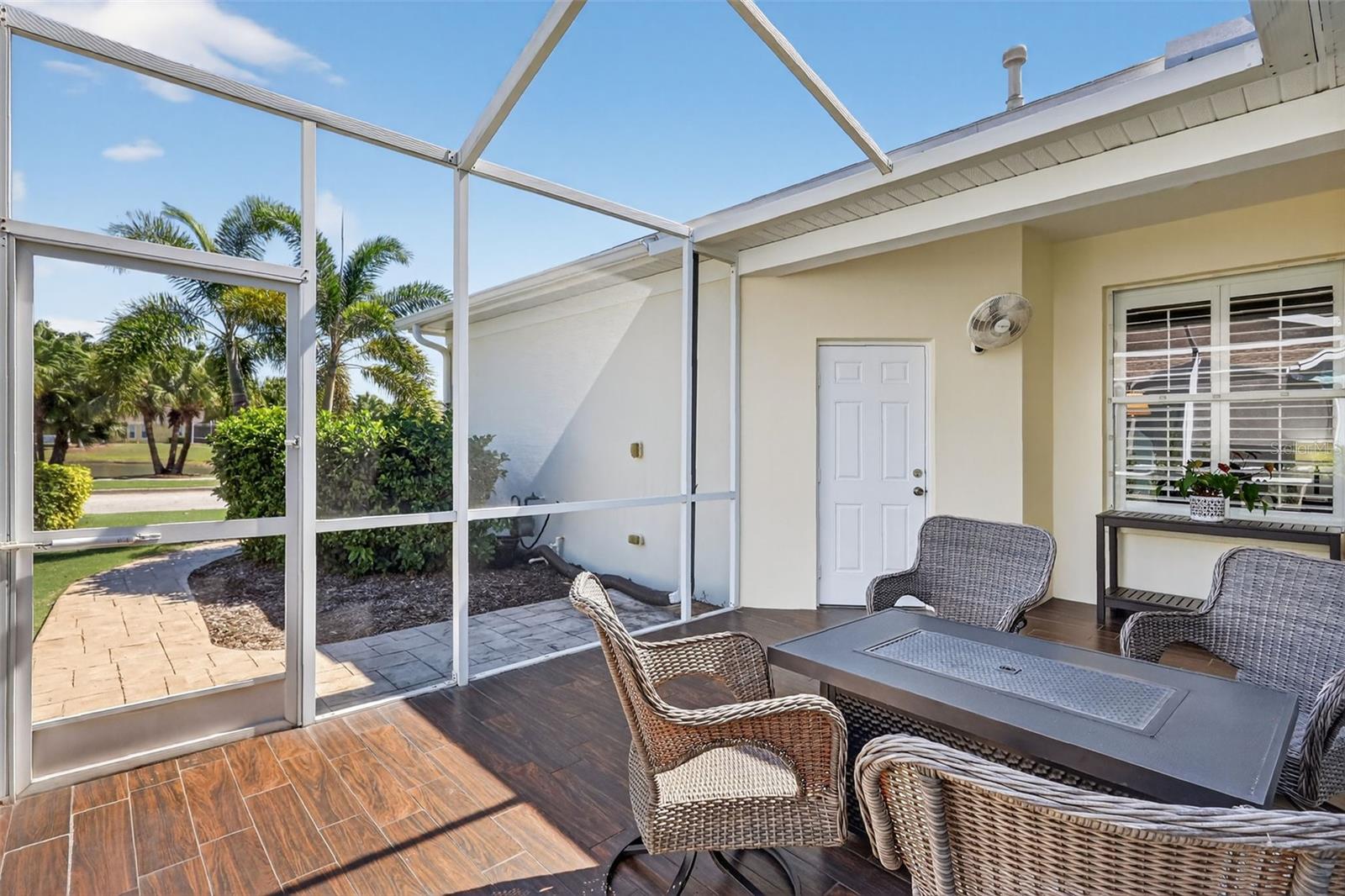 Back Screened Patio