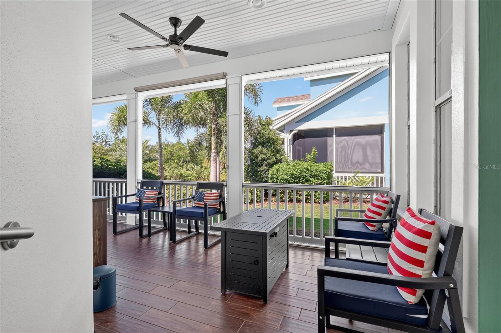 View of Front Covered Patio