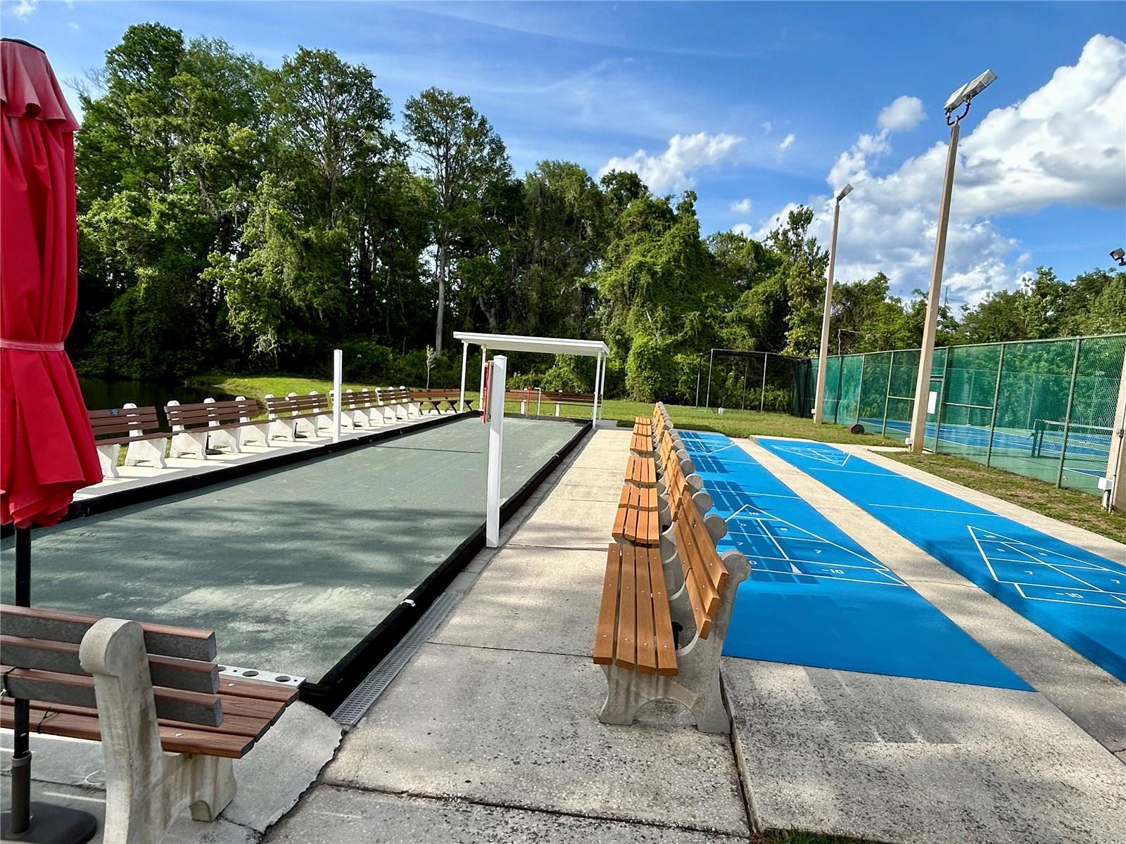 Bocce & Shuffleboard