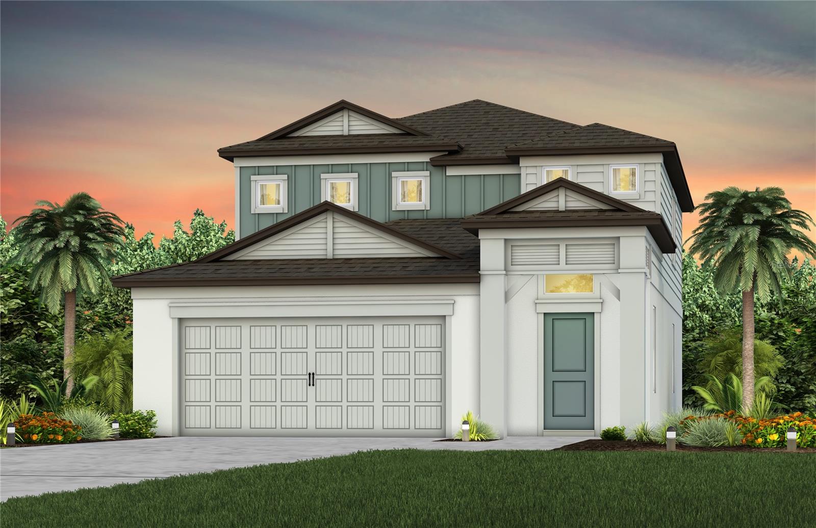 Exterior Rendering, Elevation CO2