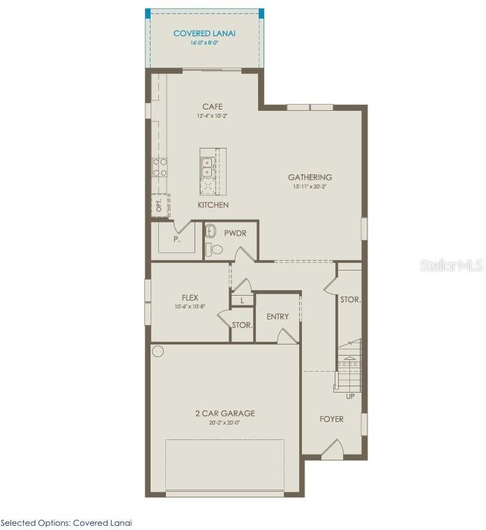 Pinecrest Floor Plan Rendering